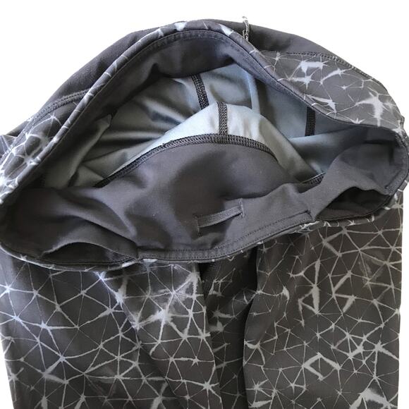 Lululemon Run Inspire Crops Size 4 Star Crushed Pockets Luxtreme Mesh Running - Picture 8 of 16